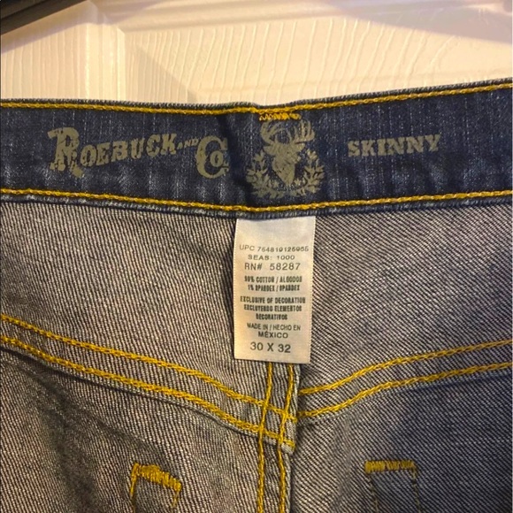 Roebuck Skinny jeans size 30x32 - Picture 3 of 6